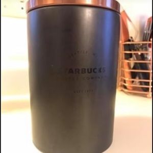 Starbucks coffee canister